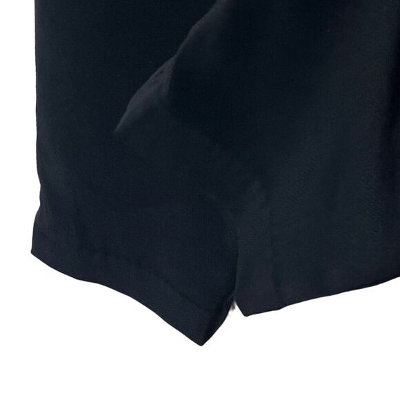 Co Essentials Cigarette Trousers Black Women’s Size XS Cropped Stretch Crepe Pan - Picture 9 of 12